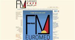 Desktop Screenshot of euromedcafe.org