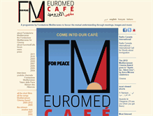 Tablet Screenshot of euromedcafe.org